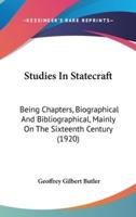 Studies in Statecraft