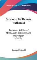 Sermons, By Thomas Wetherald