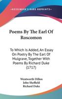 Poems by the Earl of Roscomon