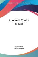 Apollonii Conica (1675)