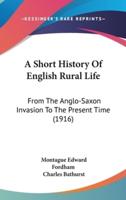A Short History of English Rural Life