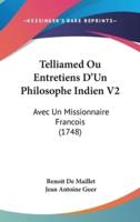 Telliamed Ou Entretiens D'Un Philosophe Indien V2