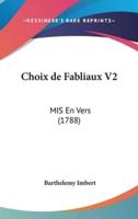 Choix De Fabliaux V2