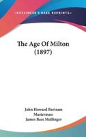 The Age of Milton (1897)