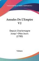 Annales De L'Empire V2
