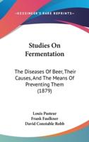 Studies On Fermentation