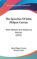 The Speeches of John Philpot Curran