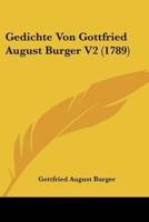 Gedichte Von Gottfried August Burger V2 (1789)