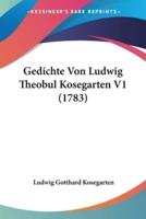 Gedichte Von Ludwig Theobul Kosegarten V1 (1783)