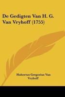 De Gedigten Van H. G. Van Vryhoff (1755)