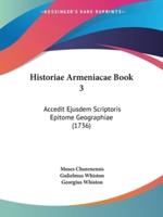 Historiae Armeniacae Book 3