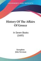 History Of The Affairs Of Greece
