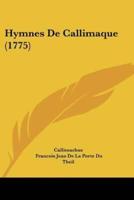 Hymnes De Callimaque (1775)