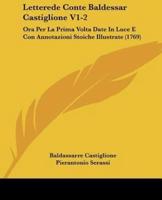 Letterede Conte Baldessar Castiglione V1-2