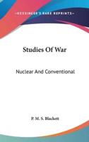Studies Of War