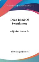 Dean Bond of Swarthmore