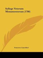 Sylloge Veterum Monumentorum (1786)