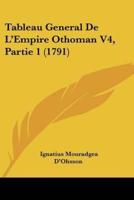 Tableau General De L'Empire Othoman V4, Partie 1 (1791)