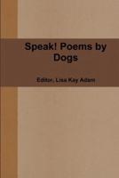 Speak! Poems by Dogs