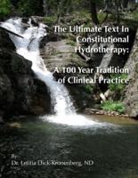The Ultimate Text In Constitutional Hydrotherapy