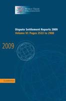 Dispute Settlement Reports 2009. Vol. 6 Pages 2561-2960