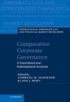Comparative Corporate Governance: A Functional and International Analysis
