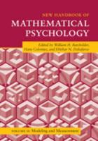 New Handbook of Mathematical Psychology. Volume 2 Modeling and Measurement