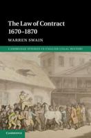 The Law of Contract, 1670-1870
