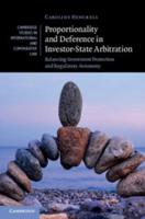 Proportionality and Deference in Investor-State Arbitration