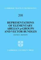 Representations of Elementary Abelian P-Groups and Vector Bundles