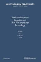 Semiconductor-on-Insulator and Thin Film Transistor Technology: Volume 53