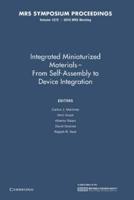 Integrated Miniaturized Materials: Volume 1272