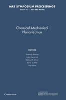 Chemical-Mechanical Planarization: Volume 767