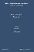 Multifunctional Materials: Volume 175