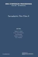 Ferroelectric Thin Films X: Volume 688