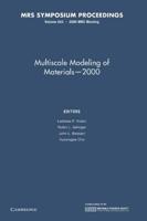 Multiscale Modeling of Materials — 2000: Volume 653