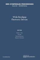 Wide-Bandgap Electronic Devices: Volume 622