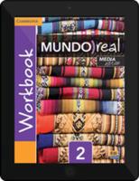 Mundo Real Media Edition Level 2 Online Workbook Activation Card