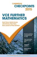 Cambridge Checkpoints VCE Further Mathematics 2015