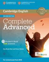Complete Advanced. Student's Book With Answers