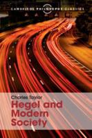 Hegel and Modern Society
