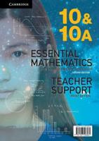 Essential Mathematics for the Australian Curriculum Year 10 Teacher Support Print Option