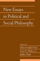 New Essays in Political and Social Philosophy