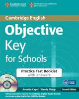 Objective Key for Schools. Practice Test Booklet With Answers