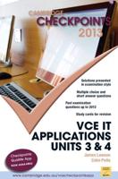 Cambridge Checkpoints VCE IT Applications 2013