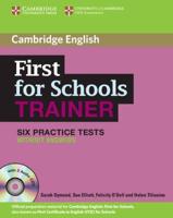 First for Schools Trainer Upper-Intermediate Six Practice Tests Without Answers With Audio CDs (3)