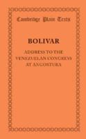 Address to the Venezuelan Congress at Angostura