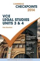 Cambridge Checkpoints VCE Legal Studies Units 3 and 4 2014 and Quiz Me More Book and Online Resource
