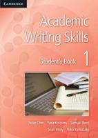 Academic Writing Skills. 1 Student's Book