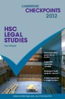 Cambridge Checkpoints HSC Legal Studies 2012